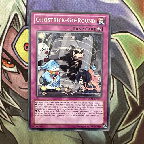 LVAL-EN074 Ghostrick-Go-Round Rare Unlimited Edition NM Yugioh Card