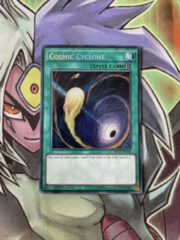 MP17-EN105 Cosmic Cyclone Secret Rare 1st Edition NM Yugioh Card