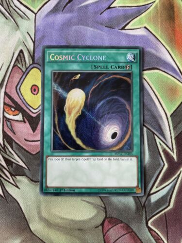 MP17-EN105 Cosmic Cyclone Secret Rare 1st Edition NM Yugioh Card