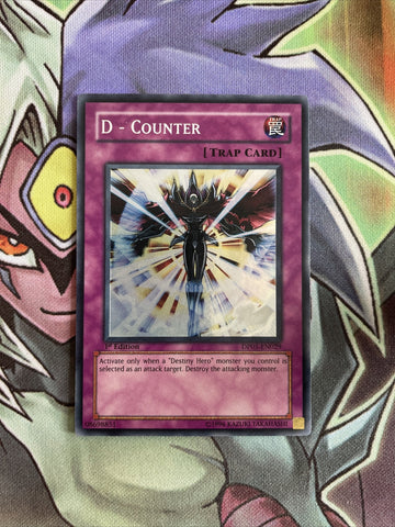 DP05-EN029 D - Counter Super Rare 1st Edition NM Yugioh Card