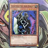 DPBC-EN022 Gearfried The Iron Knight Common CRIMPED 1st Edition NM Yugioh Card