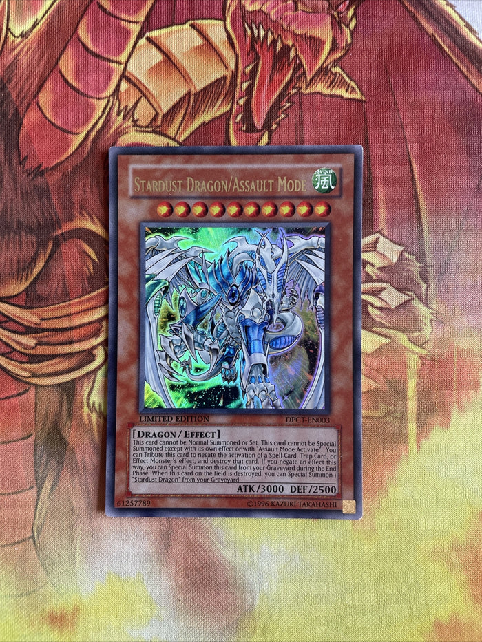 DPCT-EN003 Stardust Dragon Assault Mode Ultra Rare Yugioh Card NM