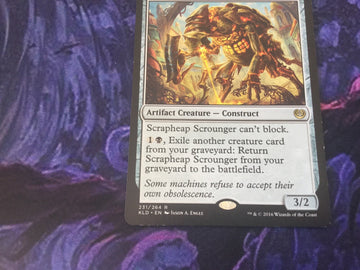 Scrapheap Scrounger - Kaladesh Excellent Magic MTG (back)