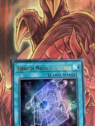 BLLR-EN075 YUGIOH SPELLBOOK OF SECRETS ULTRA RARE 1ST EDITION ITALIAN (back)