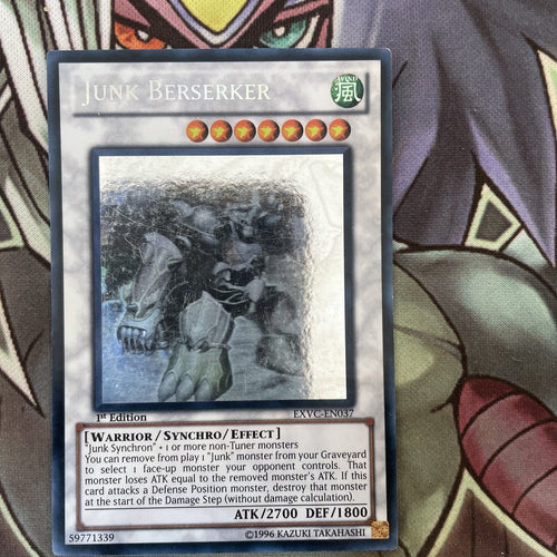 EXVC-EN037 Junk Berserker Ghost Rare 1st Edition NM Yugioh