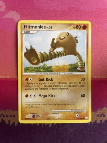 Pokemon Card Hitmonlee Legend Awakened Common 100/146 Near Mint