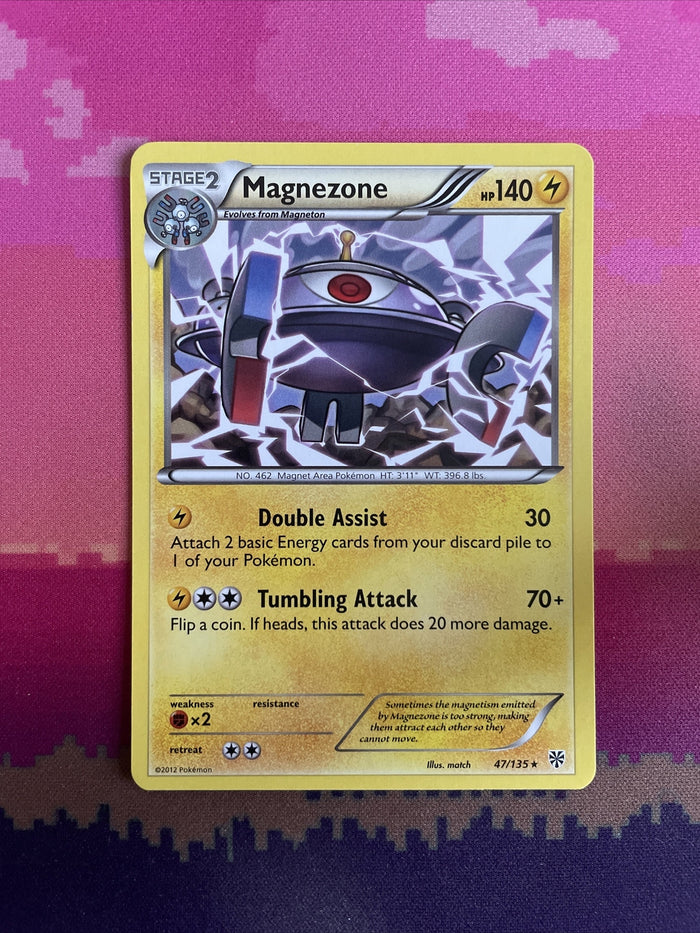 Pokemon Card Magnezone Plasma Storm Rare 47/135 NM