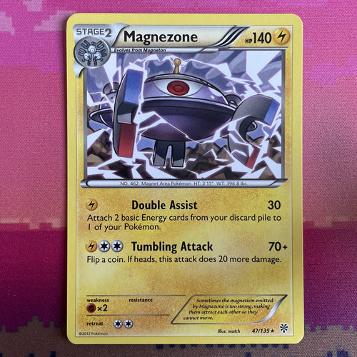 Pokemon Card Magnezone Plasma Storm Rare 47/135 NM
