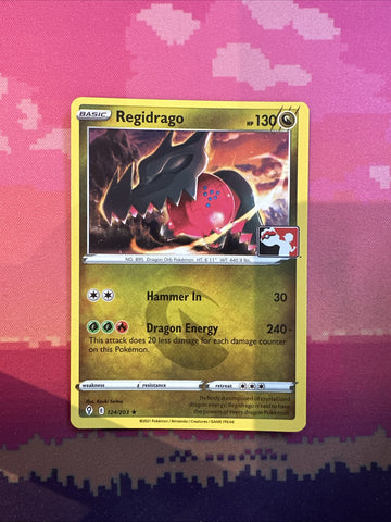 Pokemon Card Regidrago Prize Pack Rare 124/203 Near Mint
