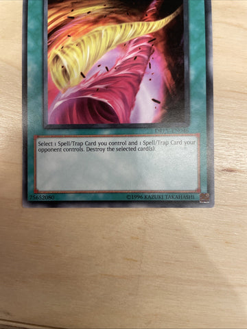 DREV-EN046 Double Cyclone Common UNL Edition Mint Yu-Gi-Oh! Card (back)