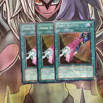 CRV-EN047 x3 Spark Blaster Rare Excellent Condition Yugioh