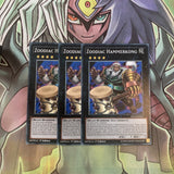 MACR-EN047 x3 Zoodiac Hammerkong Common Excellent Condition Yugioh