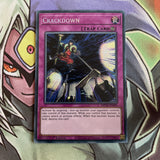 MP20-EN084 Crackdown Secret Rare 1st Edition NM Yugioh Card