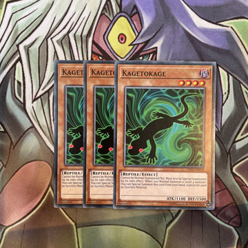 OP05-EN018 Kagetokage Common x3 Excellent Condition Yugioh