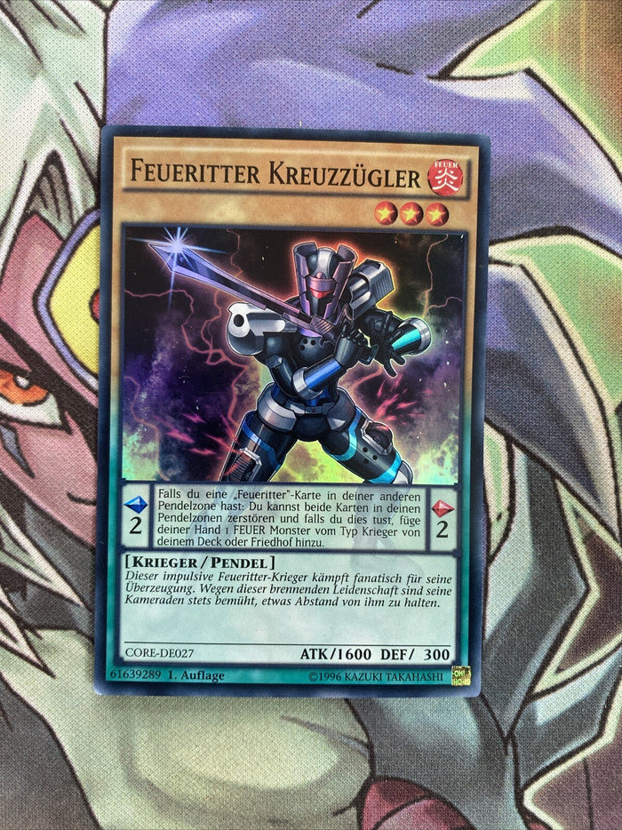 CORE-DE056 Brilliant Fusion Super Rare GERMAN 1st Edition NM Yugioh Card