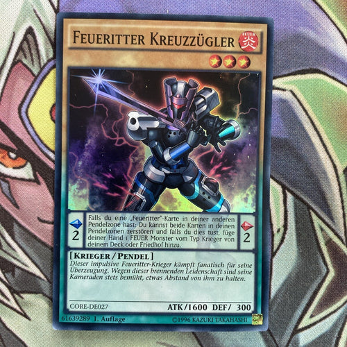 CORE-DE056 Brilliant Fusion Super Rare GERMAN 1st Edition NM Yugioh Card