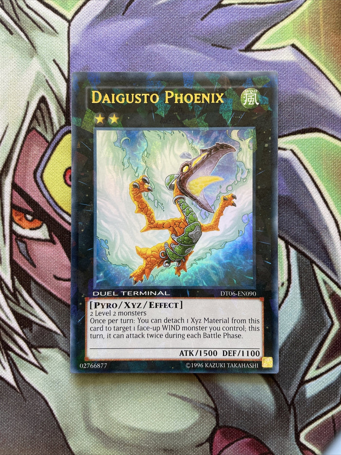DT06-EN090 Daigusto Phoenix Ultra Rare Duel Terminal Near Mint Yugioh Card