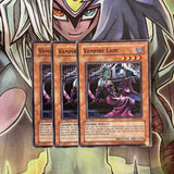 SD2-EN010 x3 Vampire Lady Common Excellent Condition Yugioh