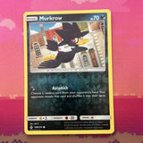Pokemon Card Murkrow Unbroken Bonds Reverse Holo 108/214 Near Mint