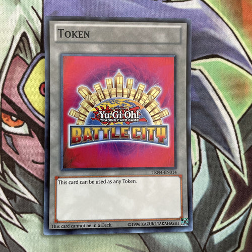 TKN4-EN014 Token Battle City Red 1st Edition NM Yugioh Card