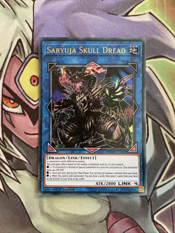DUDE-EN026 Saryuja Skull Dread Ultra Rare 1st Edition NM Yugioh Card