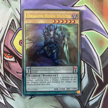 DUEA-ENSP1 Dragon Horn Hunter Ultra Rare Limited Edition NM Yugioh Card