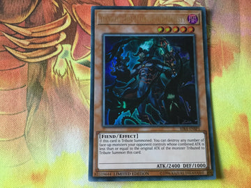 RIRA-ENSP1 Tlakalel His Malevolent Majesty Ultra Rare Limited Edition Yugioh