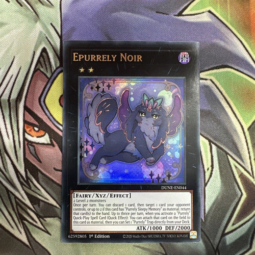 DUNE-EN044 Epurely Noir Ultra Rare 1st Edition NM Yugioh Card