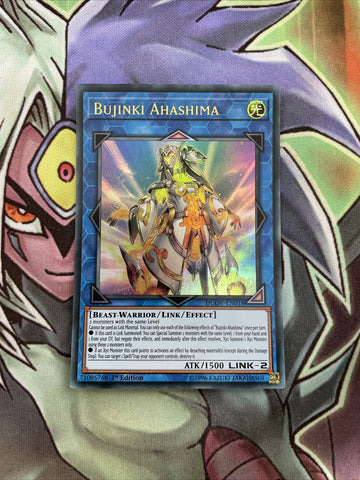 DUOV-EN018 Bujinki Ahashima Ultra Rare1st Edition NM Yugioh Card