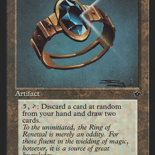 Ring Of Renewal - Fallen Empires Excellent Magic MTG