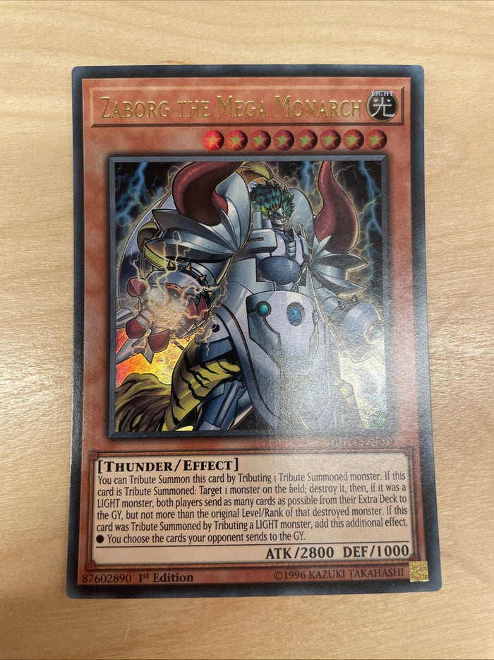 DUPO-EN079 Zaborg the Mega Monarch - NM - 1st Edition - Ultra Rare - Yu-Gi-OH!