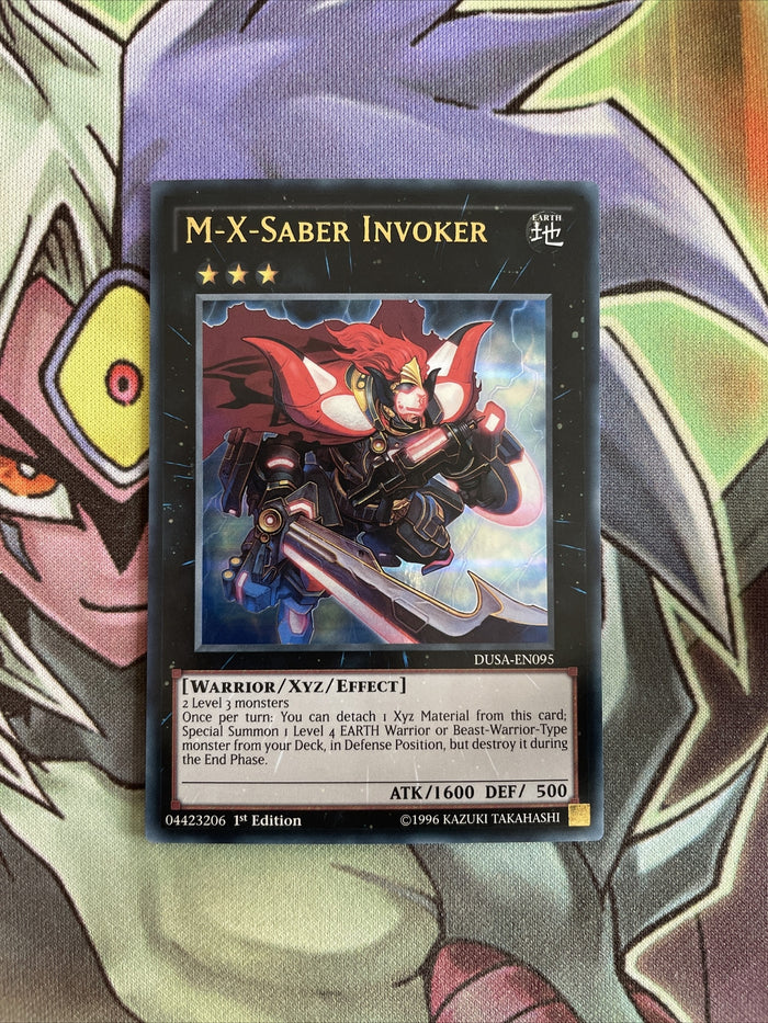 DUSA-EN095 M-X-Saber Invoker Ultra Rare 1st Edition NM Yugioh Card