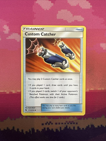 Pokemon Card Custom Catcher Lost Thunder Uncommon 171/214  Near Mint