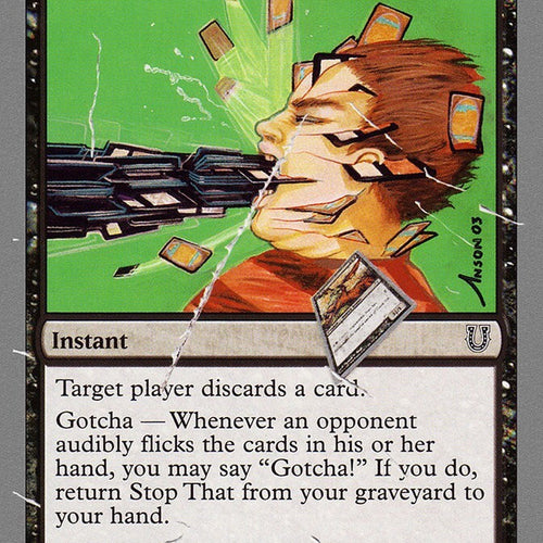 Stop That - Unhinged Excellent Magic MTG
