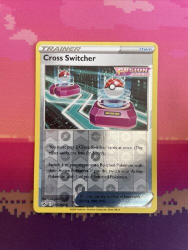 Pokemon Card Cross Switcher Fusion Strike Reverse Holo 230/264 NM