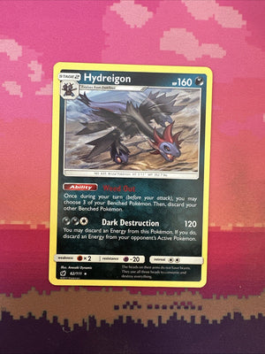 Pokemon Card Hydreigon Crimson Invasion Rare 62/111 Near Mint