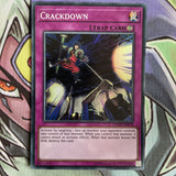 DANE-EN078 Crackdown Super Rare Mixed Editions NM Yugioh Card