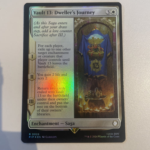 Vault 13: Dweller's Journey FOIL - Fallout Excellent Magic MTG