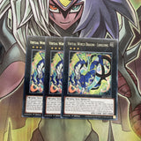 MP21-EN222 x3 Virtual World Dragon - Longlong Rare Excellent Conditon Yugioh