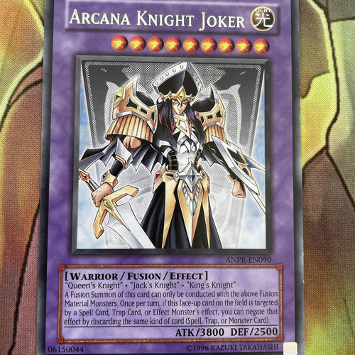 ANPR-EN090 Yugioh Rare Arcana Knight Joker unl Ed