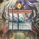 PEVO-EN044 x3 Satellarknight Zefrathuban Super Rare Excellent Condition Yugioh