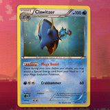Pokemon Card Clawitzer Steam Siege Rare 34/114  Near Mint