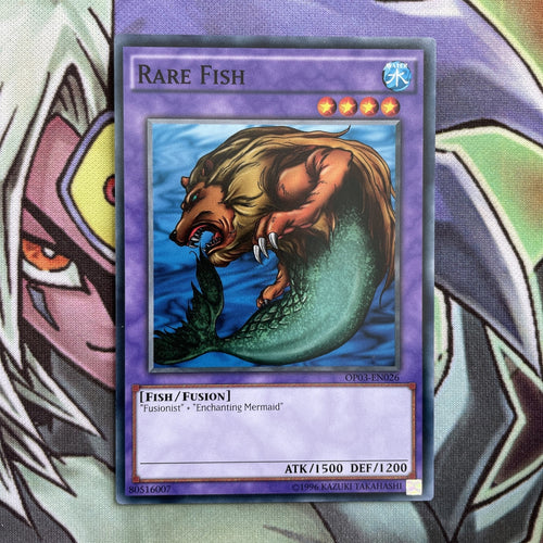 OP03-EN026 Rare Fish Common UNL Edition NM Yugioh Card