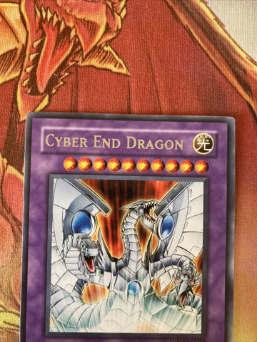 DP04-EN012 1x Rare Cyber End Dragon NM Yugioh Card (back)