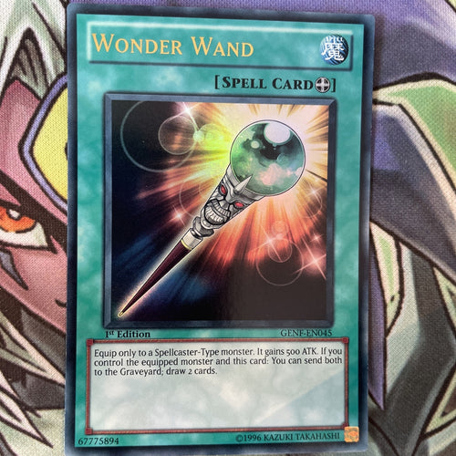 GENF-EN045 Wonder Wand Ultra Rare 1st Edition NM Yugioh Card