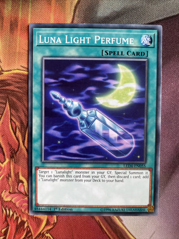 LED4-EN055 Luna Light Perfume Common 1st Edition NM Yugioh Card