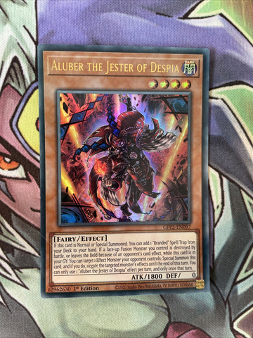 GFP2-EN097 Aluber The Jester Of Despia Ultra Rare 1st Edition NM Yugioh Card