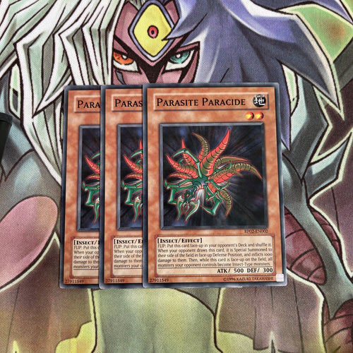 RP02-EN002 x3 Parasite Paracide Common Excellent Conditon Yugioh