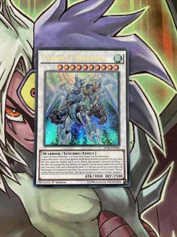 SDSE-EN040 Stardust Warrior Ultra Rare NM Yugioh Card