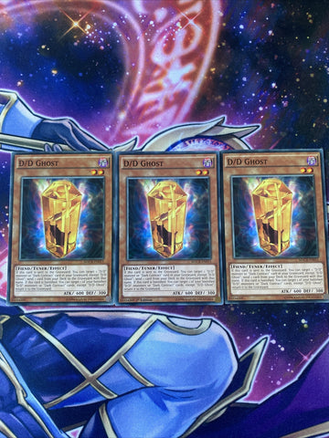 MACR-EN015 x3 D/D Ghost Yugioh Playset